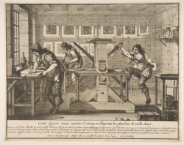 Abraham Bosse, The Intaglio Printers
