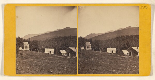 John B. Heywood, View from the Flume House, showing Peaks of Franconia Mountains. [White Mountain]