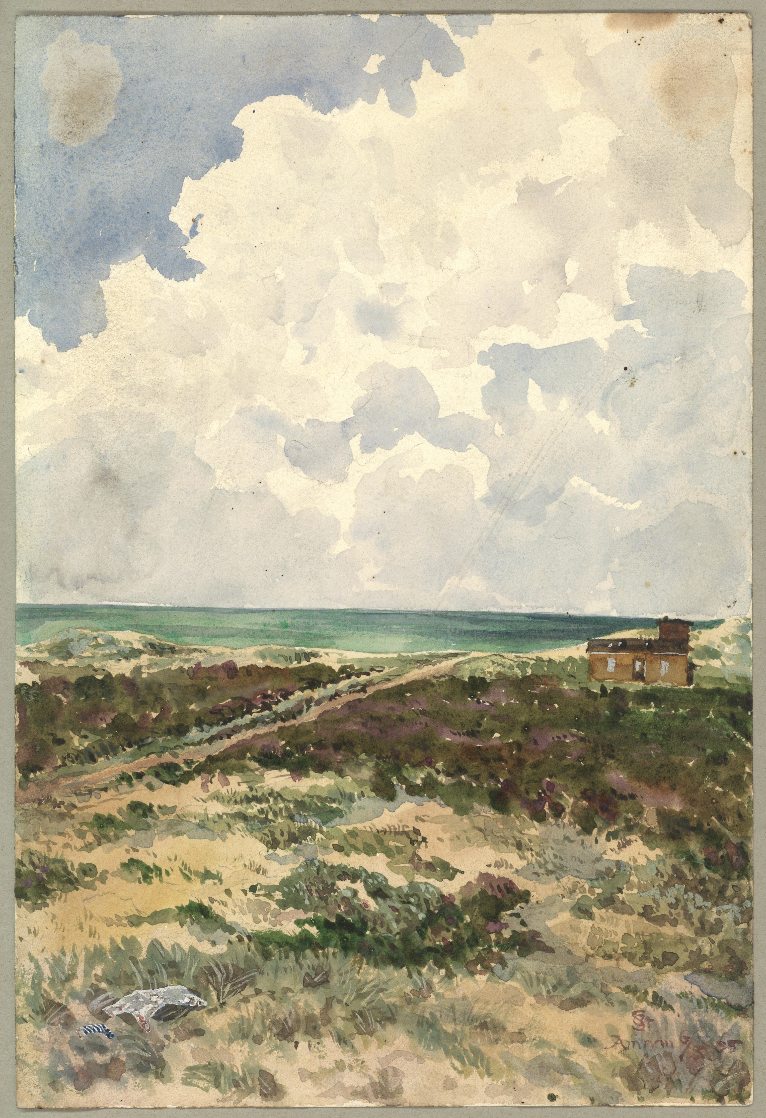 Otto Stiehl, Amrum (Insel): Dünen bei Norddorf
