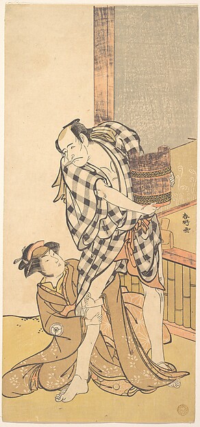 Katsukawa Shunkō, Scene from the Play Yoshitsune and the Thousand Cherry Trees (Yoshitsune senbon zakura)