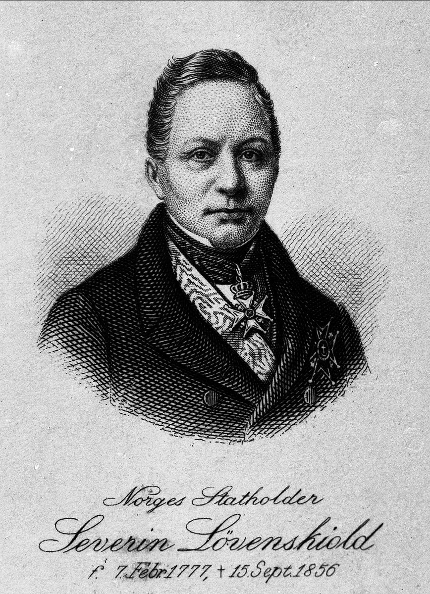 Gustav Borgen, Avfotografering, portrett av Severin Løvenskiold. Frøken Cappelen
