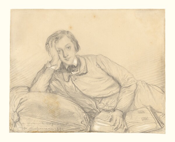 Théodore Chassériau, Portrait of Raymond de Magnoncourt