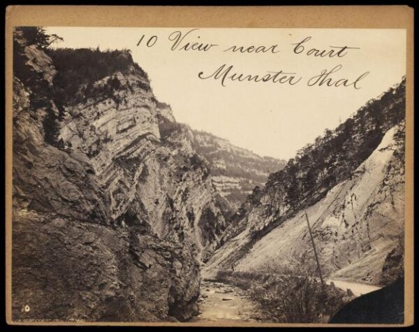 Francis Frith, View near Cout.  Munster Thal