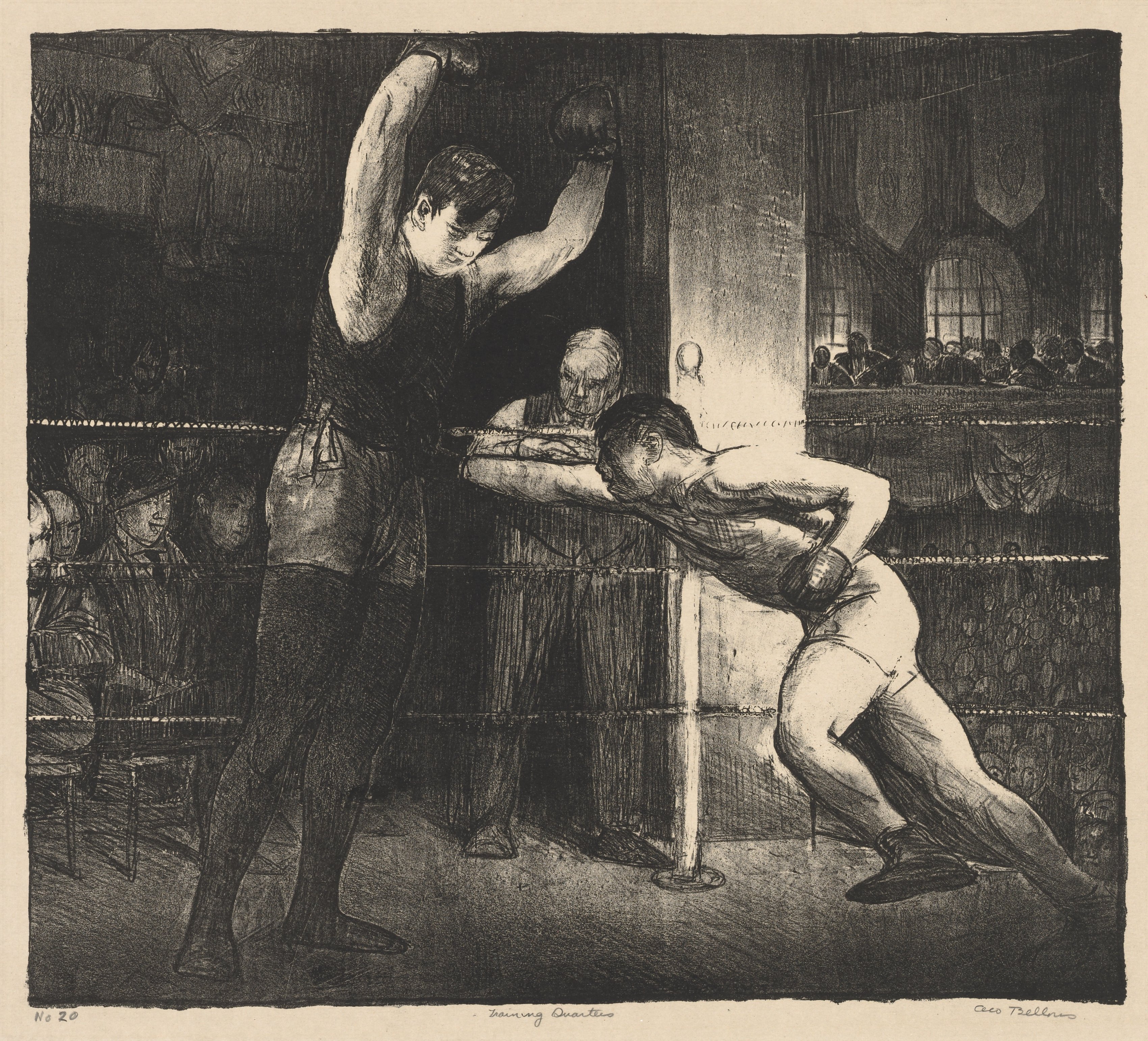 George Bellows, Training Quarters