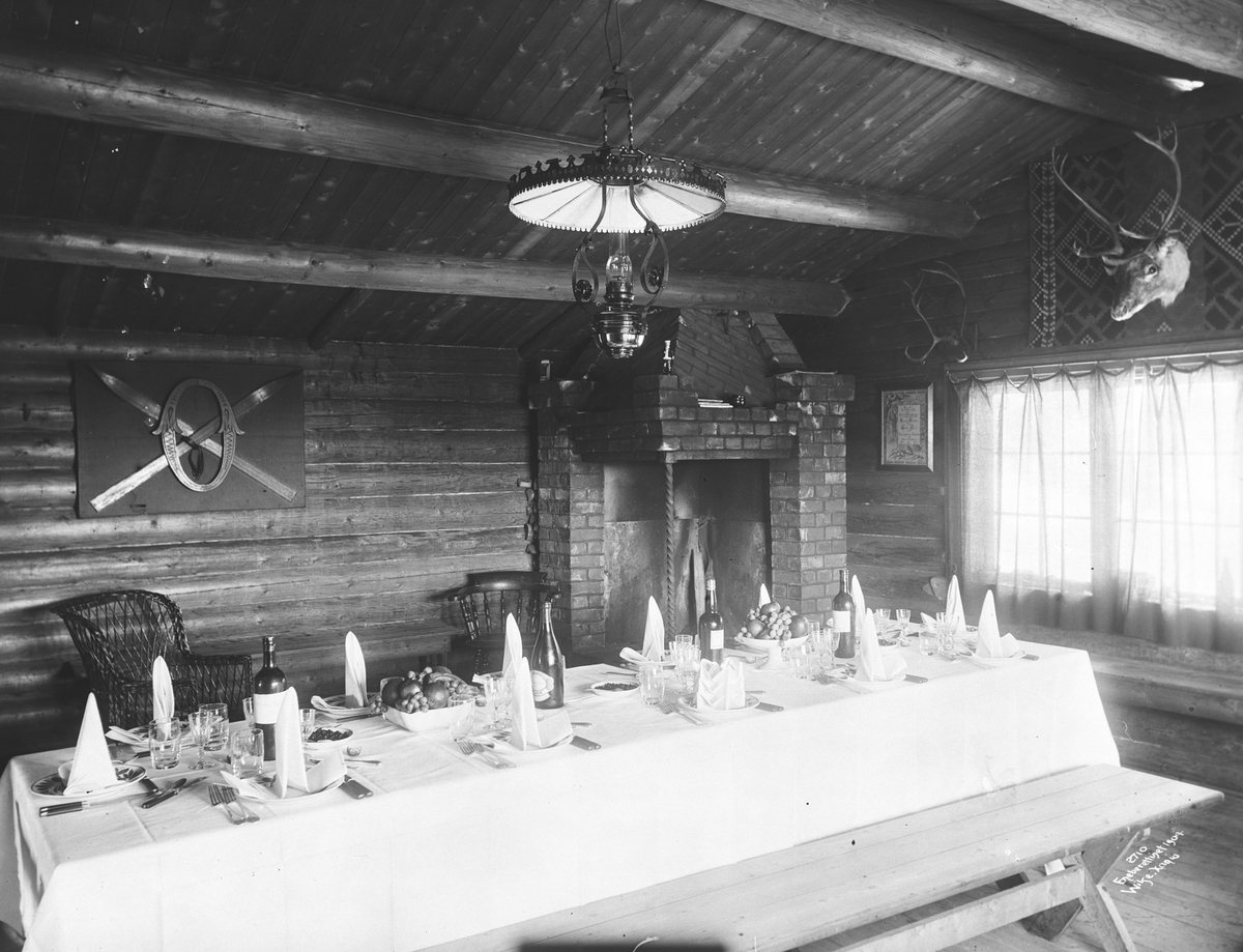 Anders Beer Wilse, Prot: Gardens Vintermanøver Anduk? Skihytte ved Muren 22/2 1904