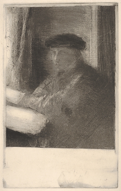 Edgar Degas, The Engraver Joseph Tourny