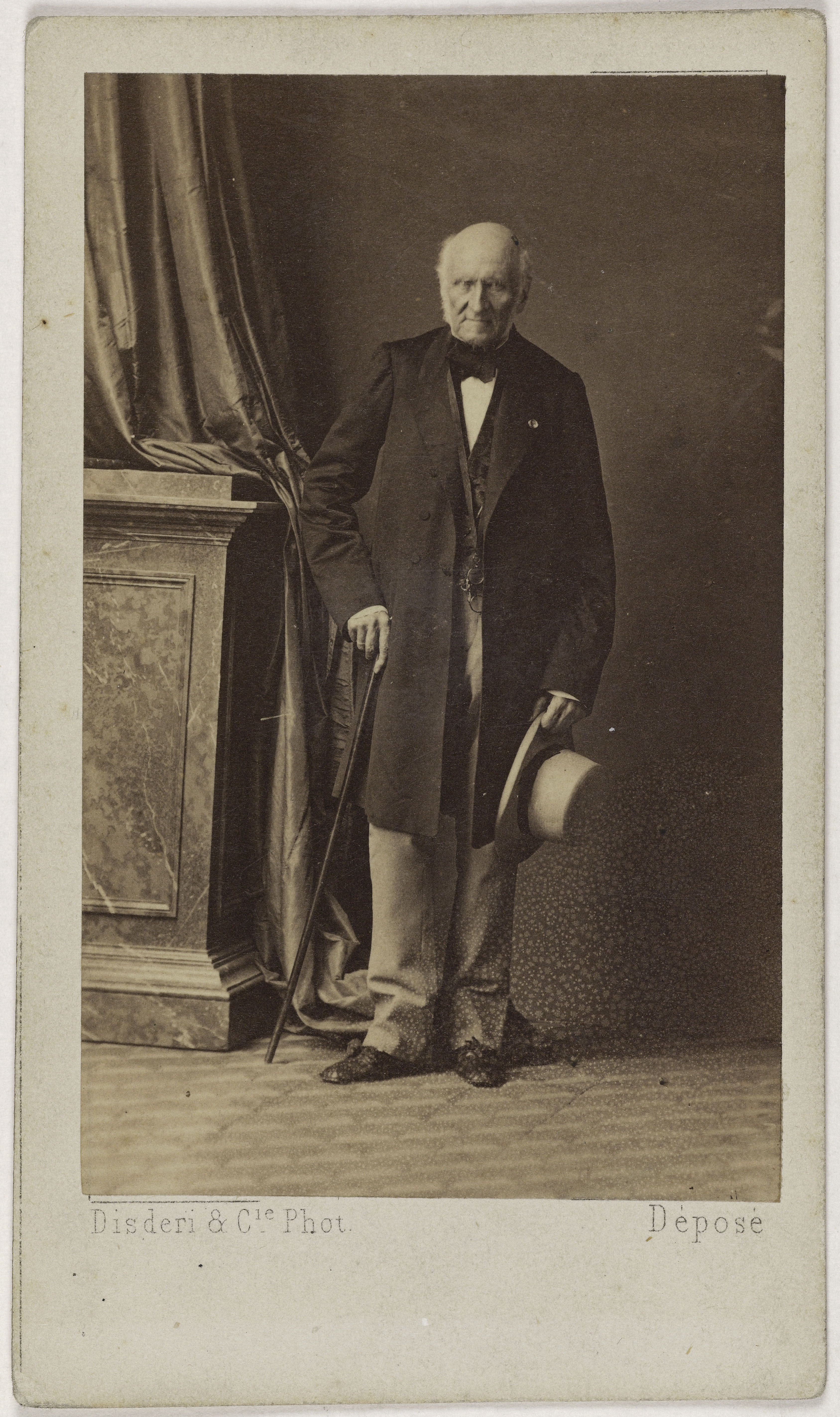 Disderi & Cie, Portrait d'Elie duc Decazes (1780-1860)