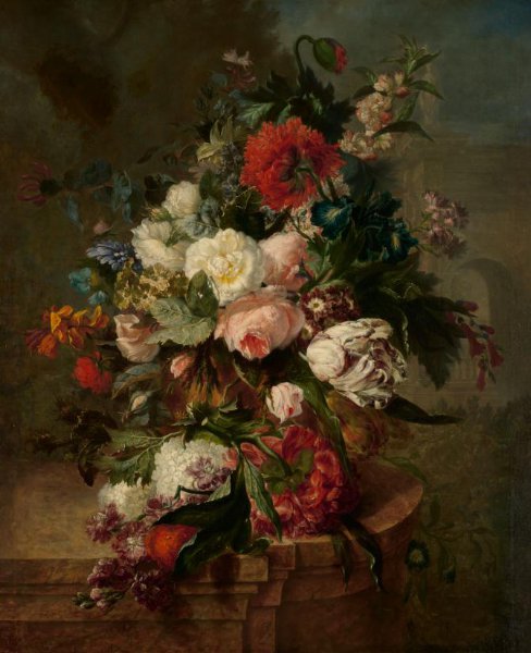 Harmanus Uppink, Still Life with Flowers