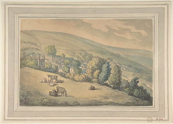 Thomas Rowlandson, Downlands, Sussex