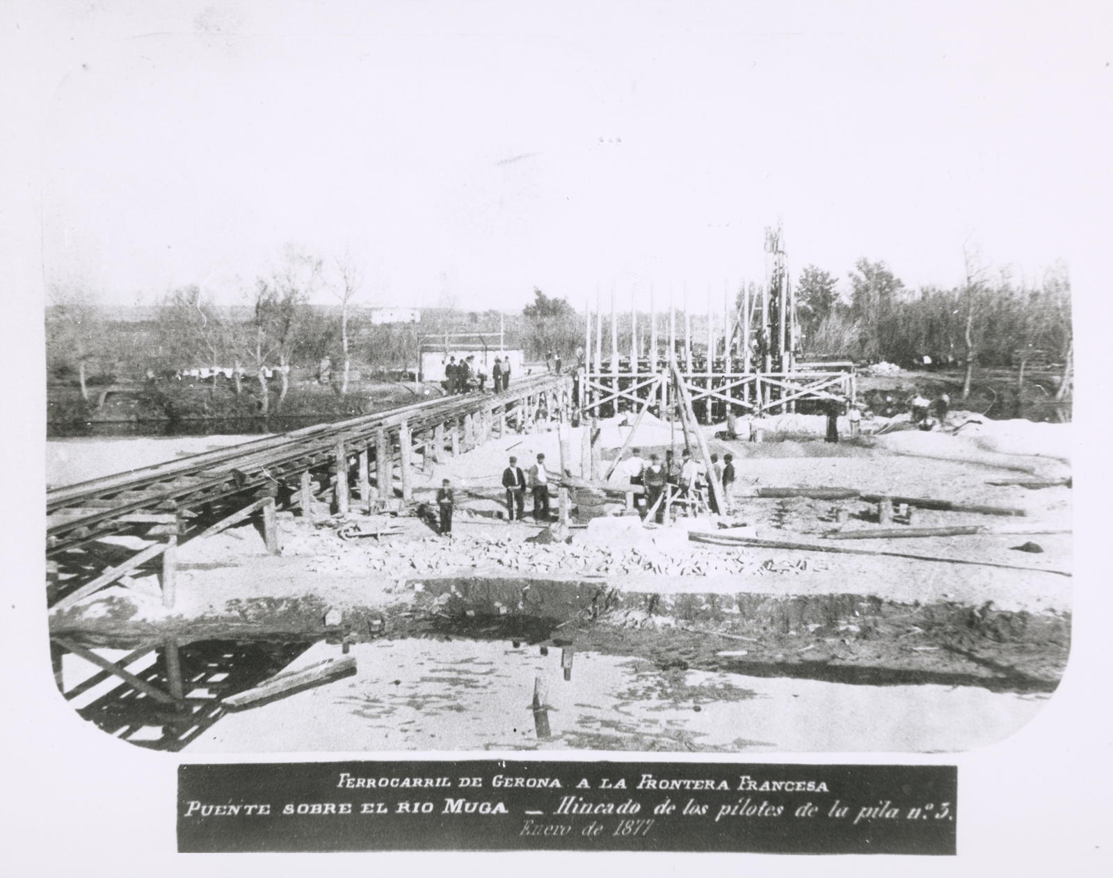 Desconegut, Bridge over the stile Muga- Hincado de los pelota de la pile no. 3