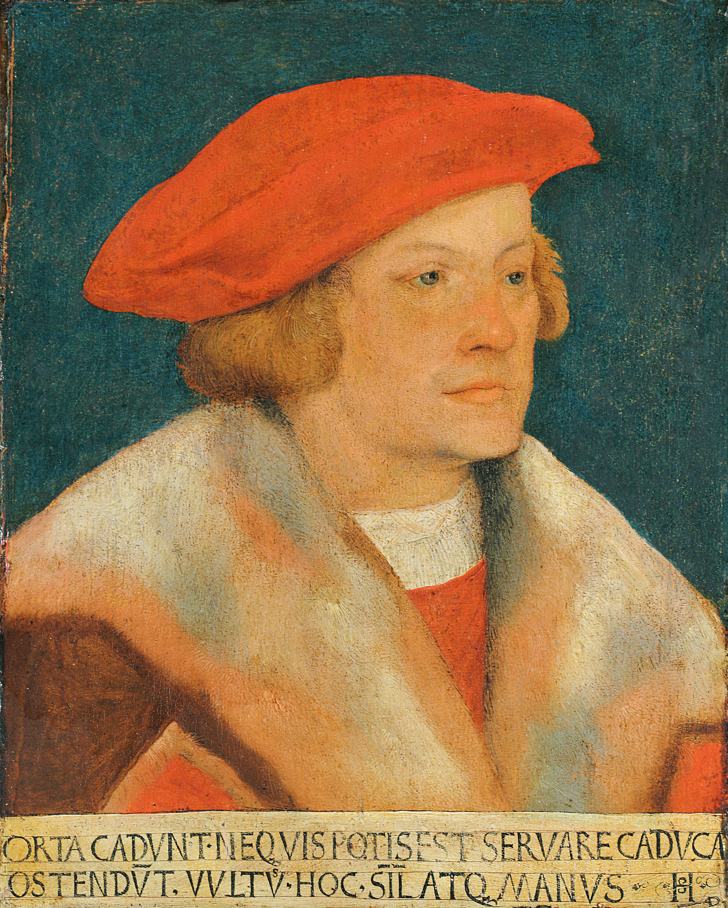 Hans Leonhard Schäufelein, Portrait of a Man (Self-portrait?)