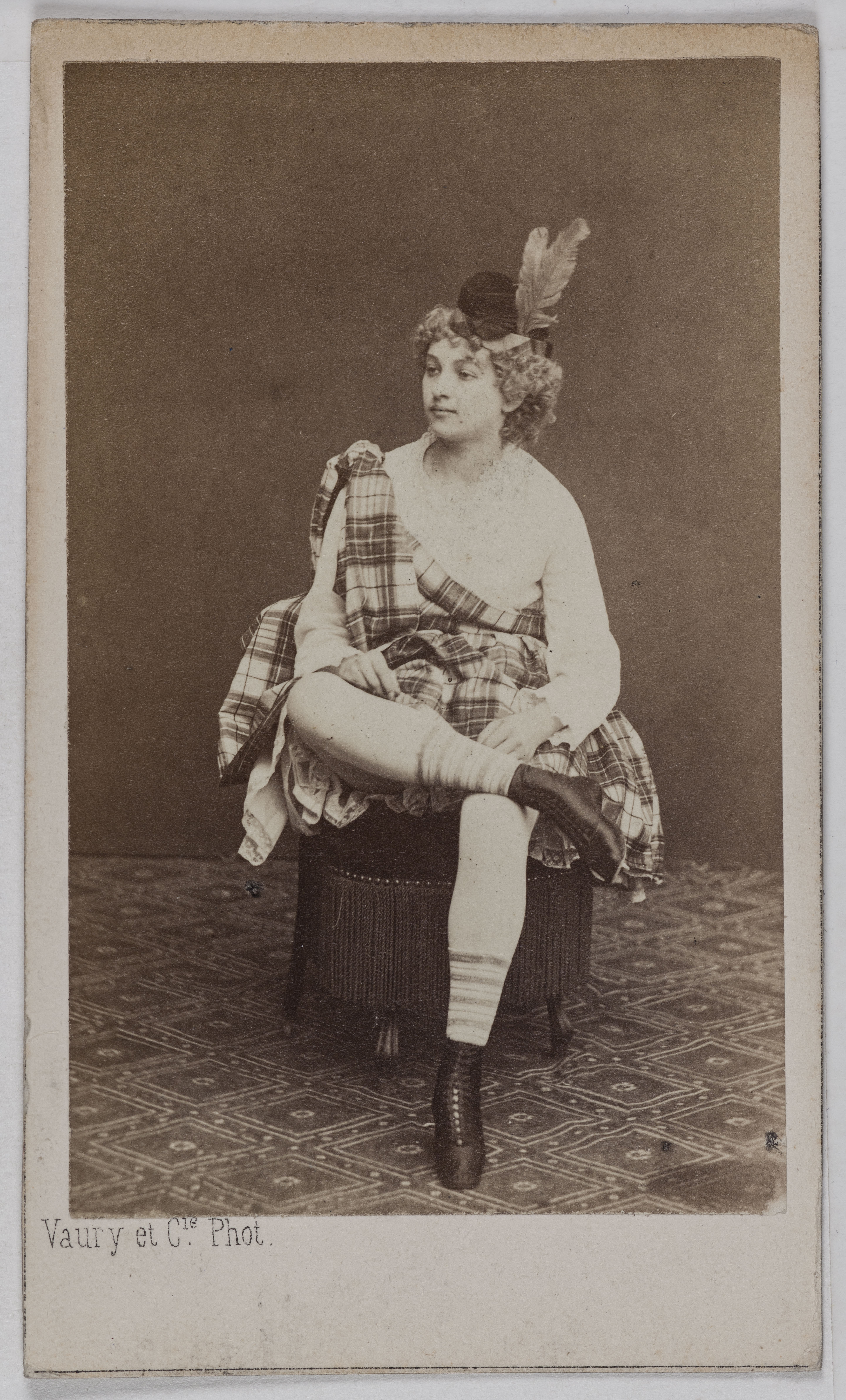 Vaury et Cie, Portrait de Marie, (actrice)