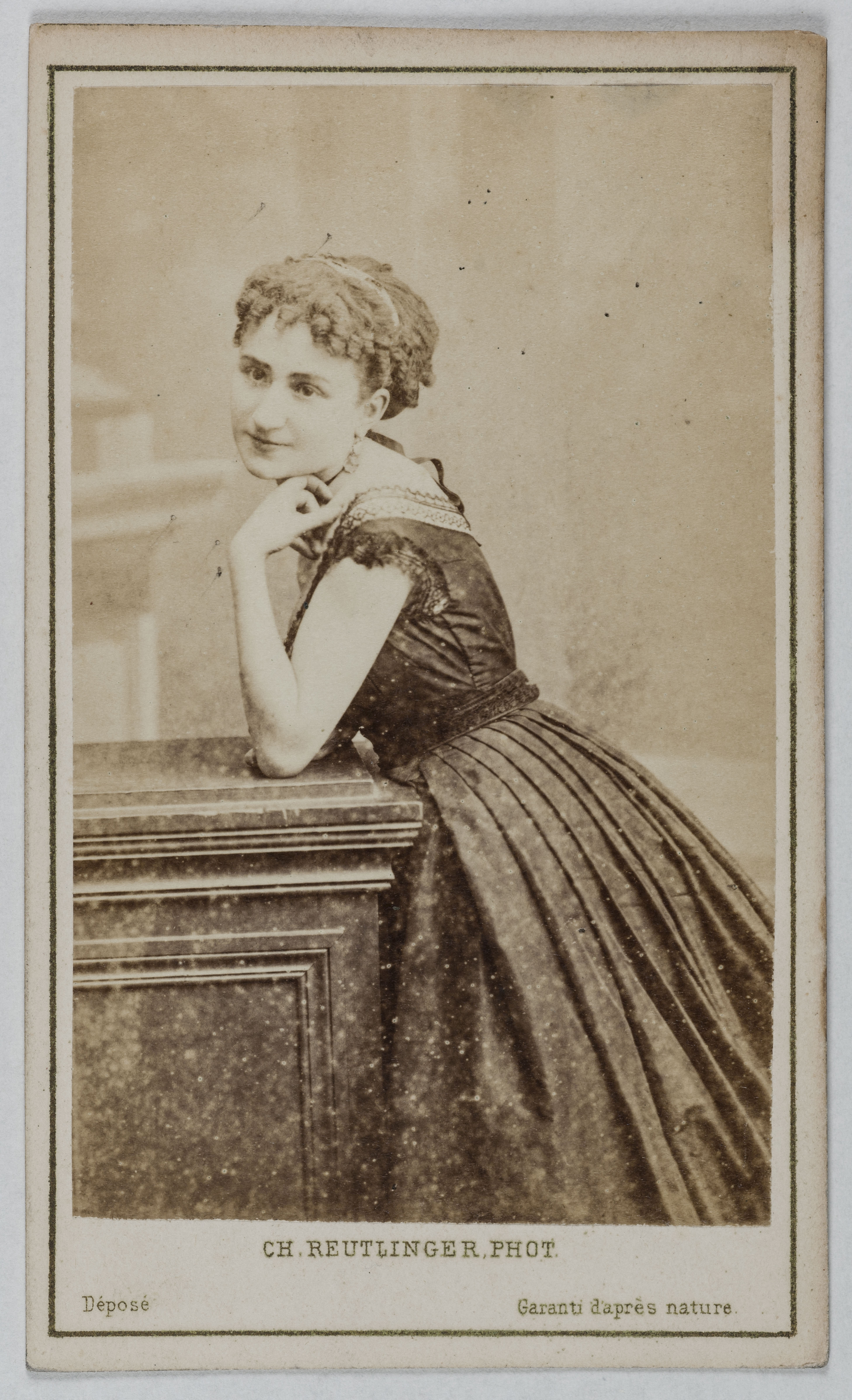 Charles Reutlinger, Portrait d'Eva, (danseuse)