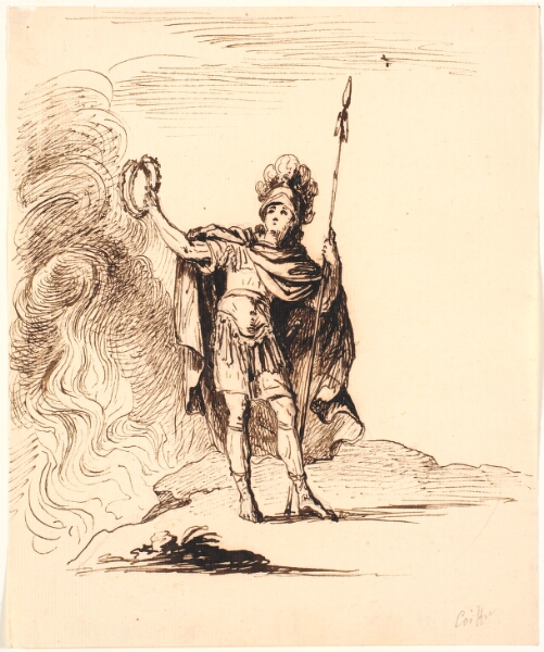 Bénoit Le Coffre, Antikisk helt. Teaterscene