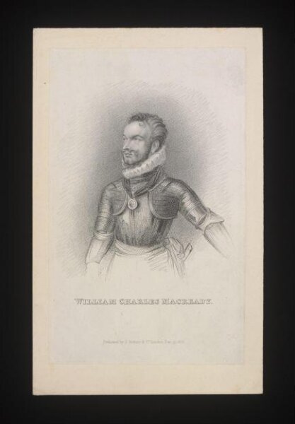 Unknown, William Charles Macready