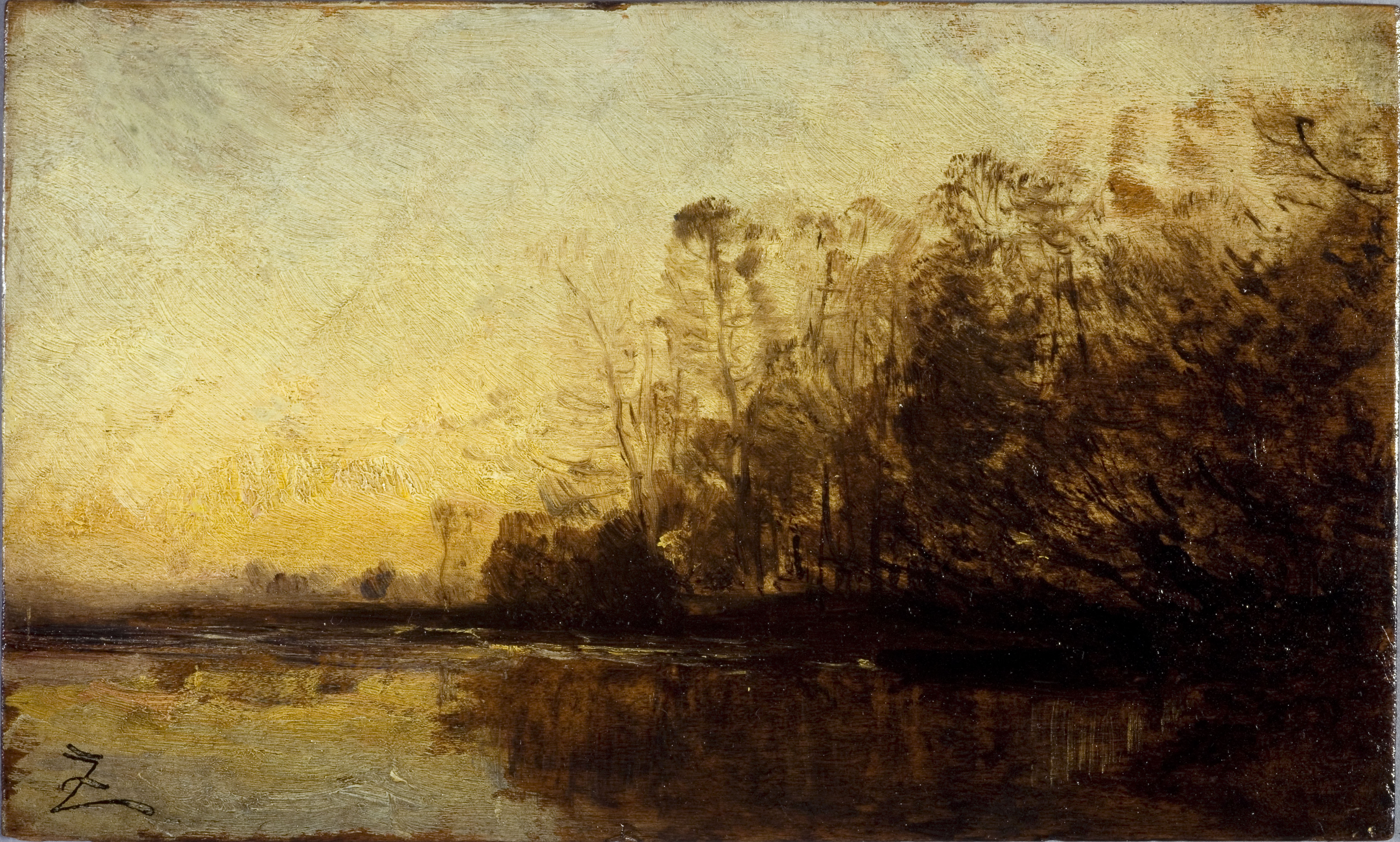 Félix Ziem, Coucher de soleil