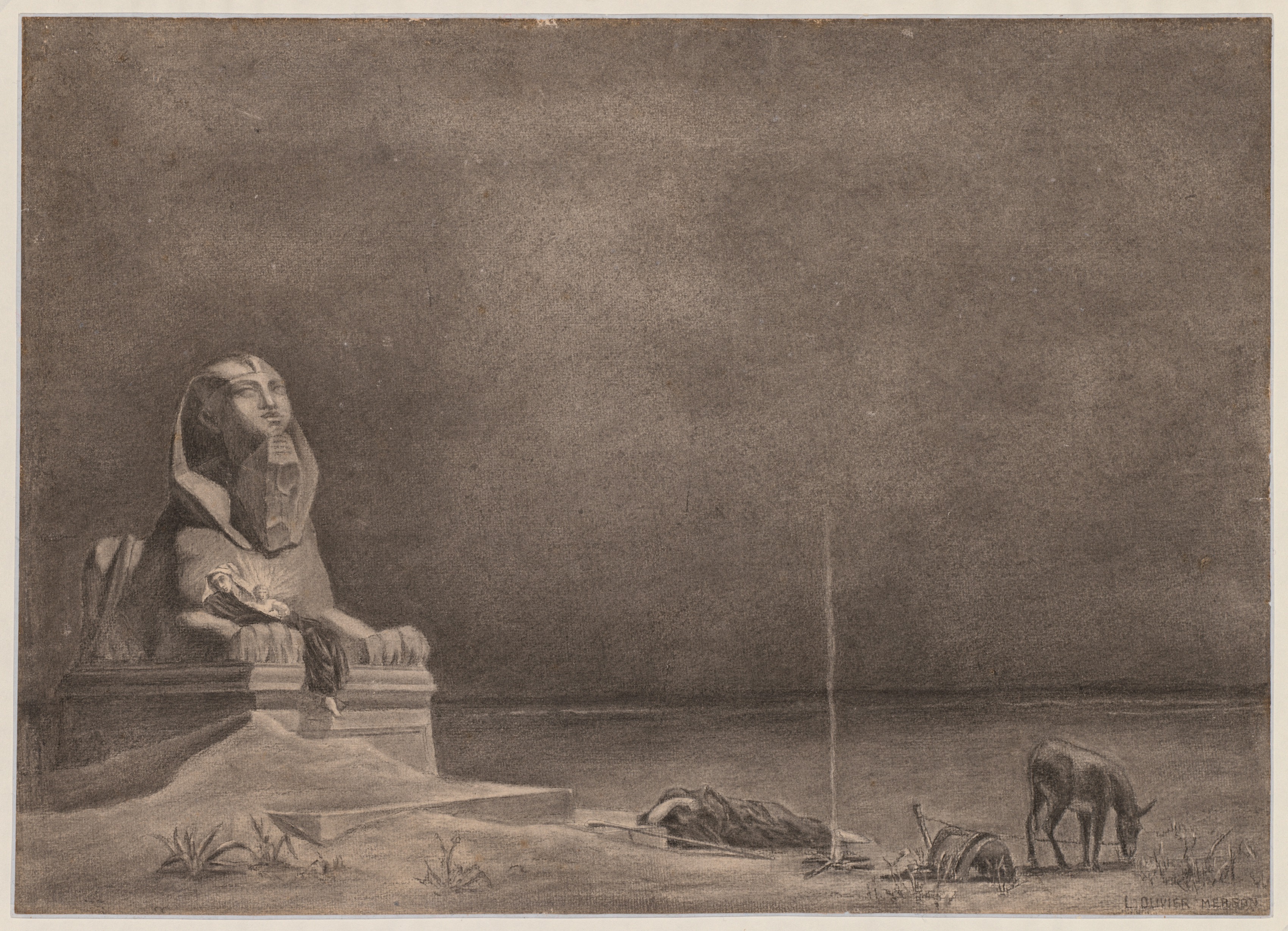 Luc-Olivier Merson, Rest on the Flight to Egypt