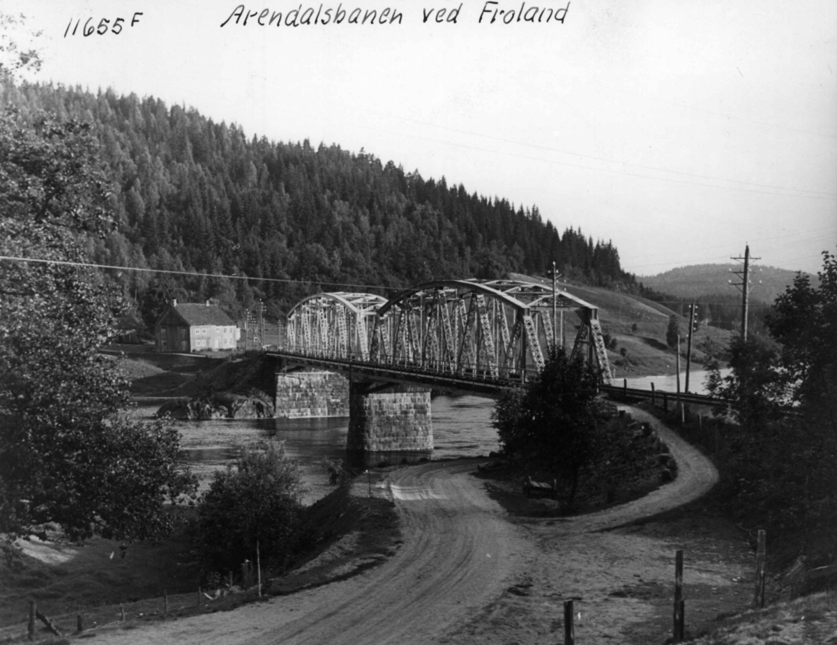 Anders Beer Wilse, Samferdsel, Jernbanebro
