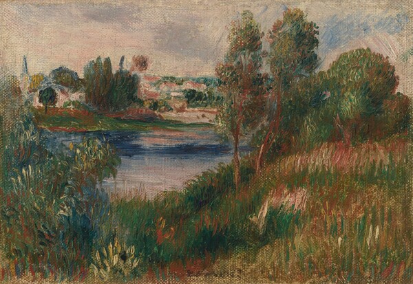 Auguste Renoir, Landscape at Vétheuil