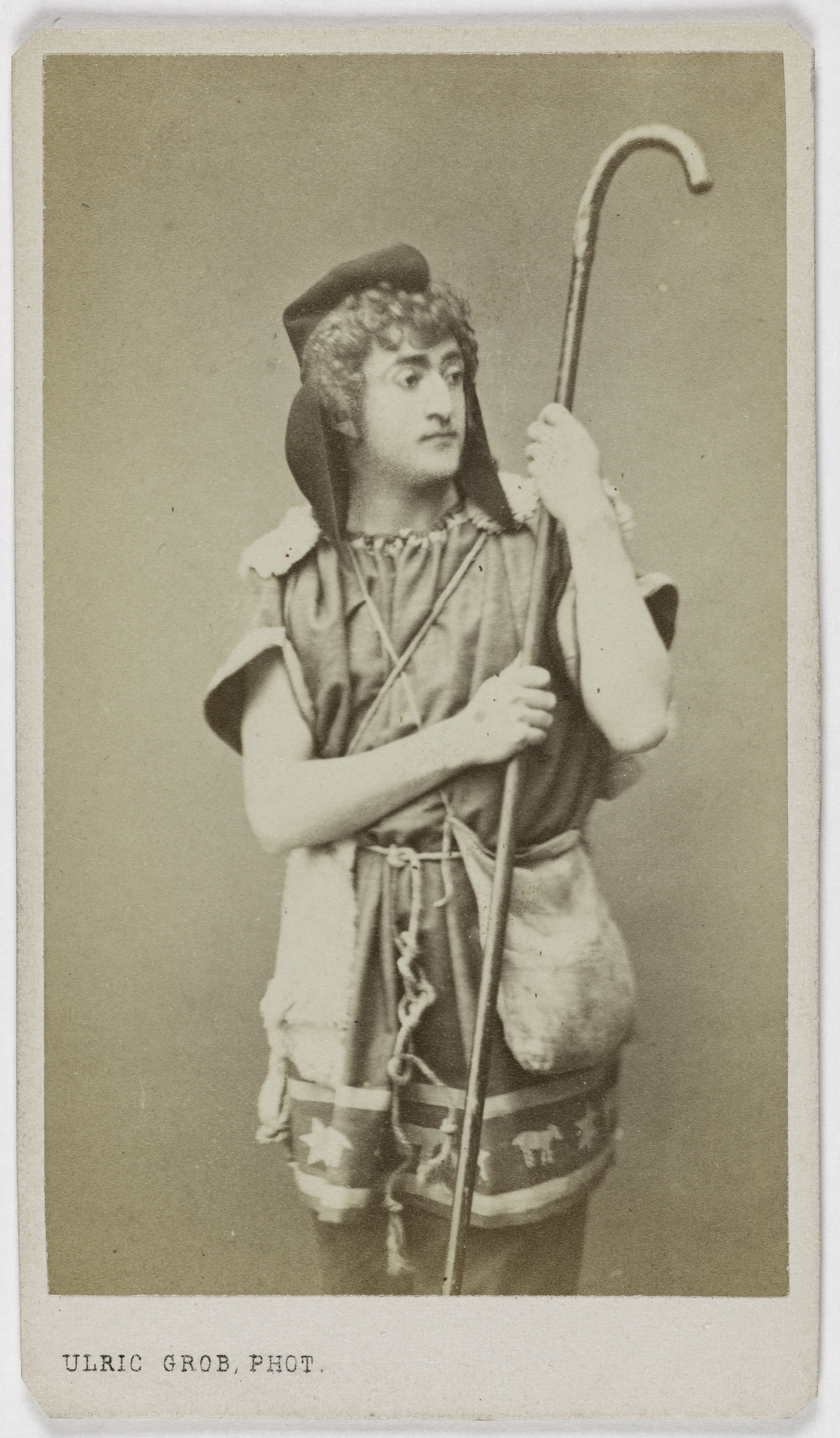 Ulric Grob, Portrait de José Dupuis (1833-1900), (acteur)