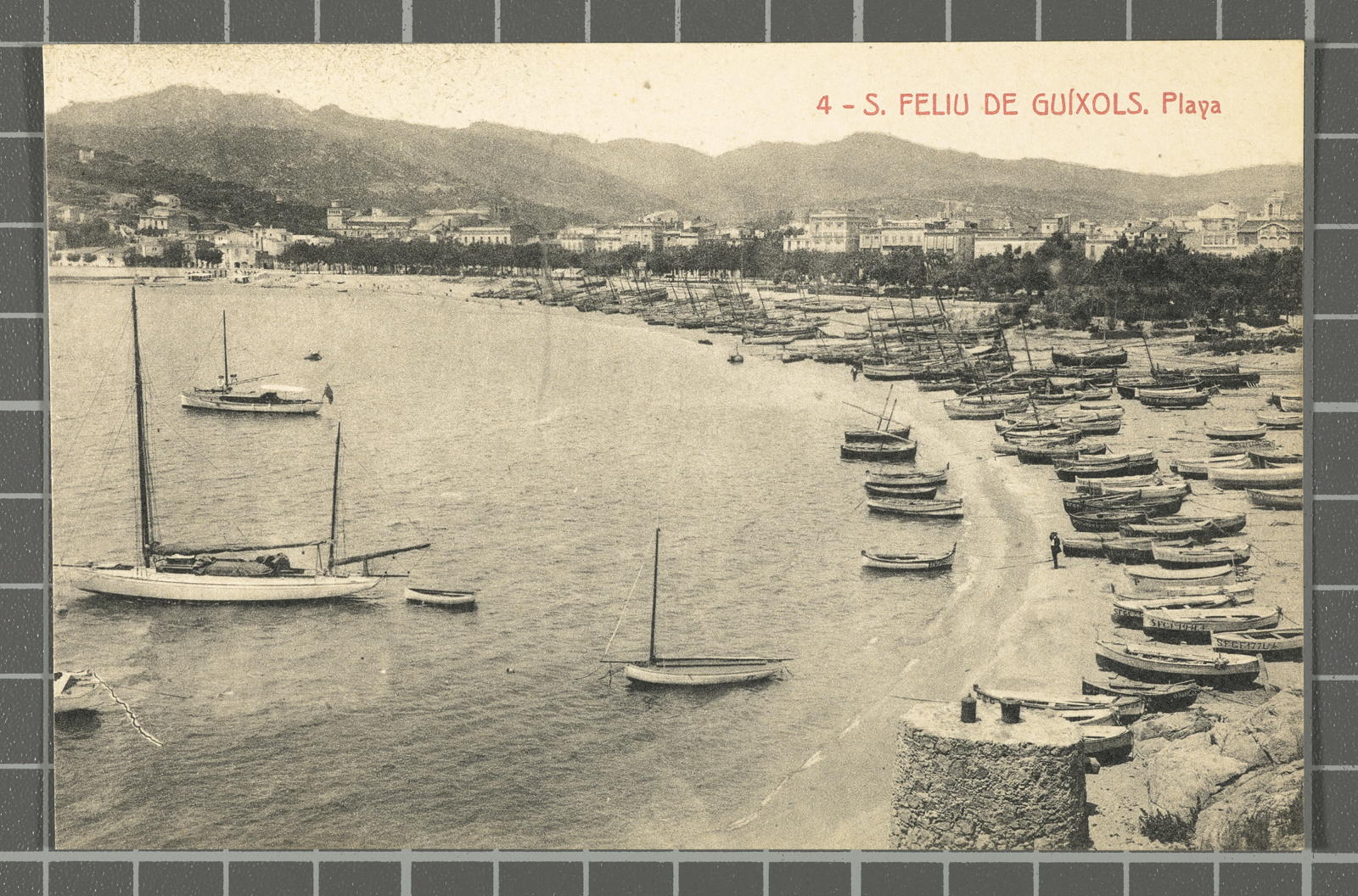 Desconegut, 4 - S. Feliu de Guíxols. Place