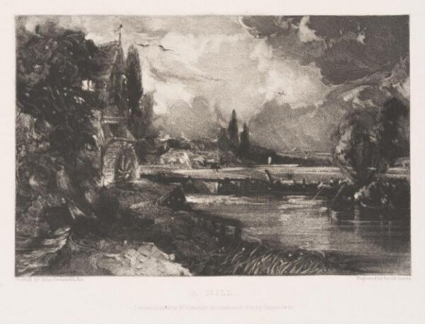 Constable, John RA, A MILL