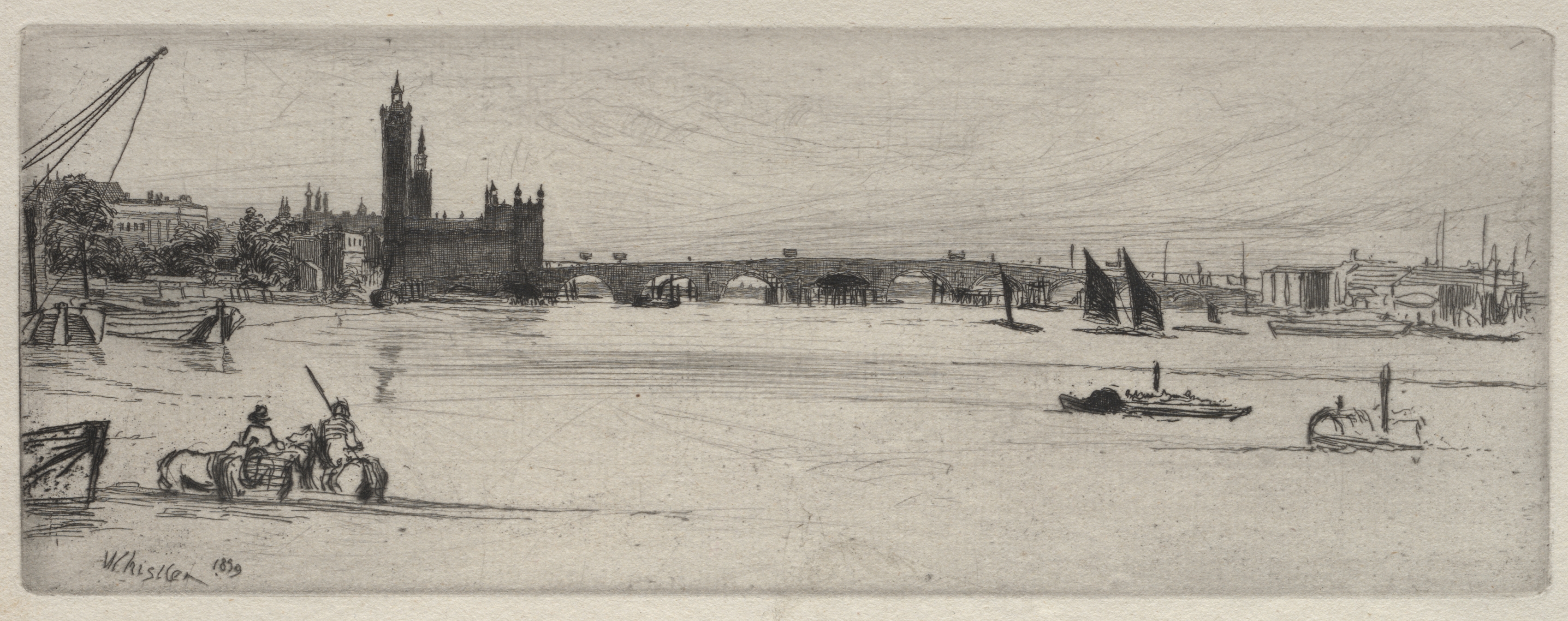 James McNeill Whistler, Old Westminster Bridge