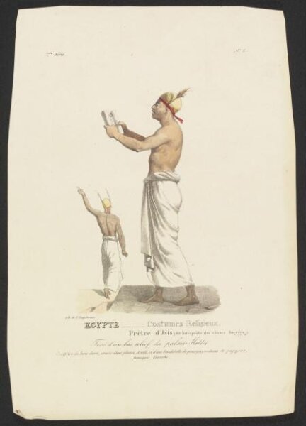 Godefroy Engelmann, Ancient Egyptian costume
