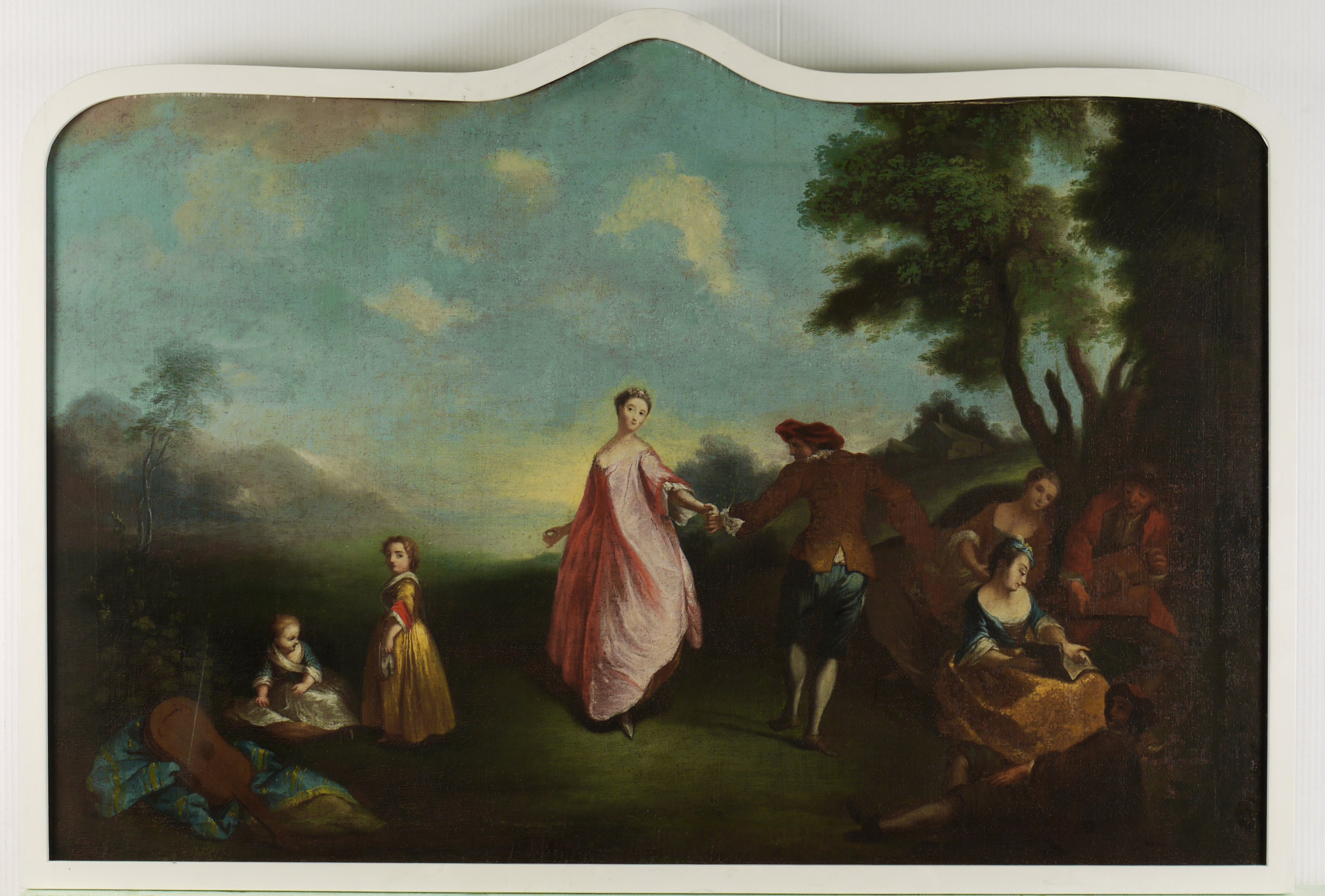 Nicolas Lancret, Supraporte aus einem Herrenhaus in Dirmstein (Pfalz)