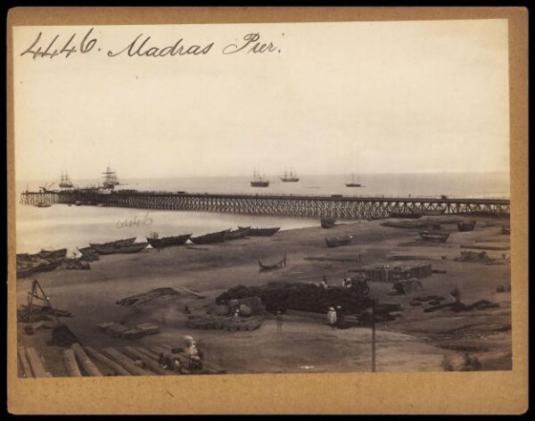 Francis Frith, Madras Pier