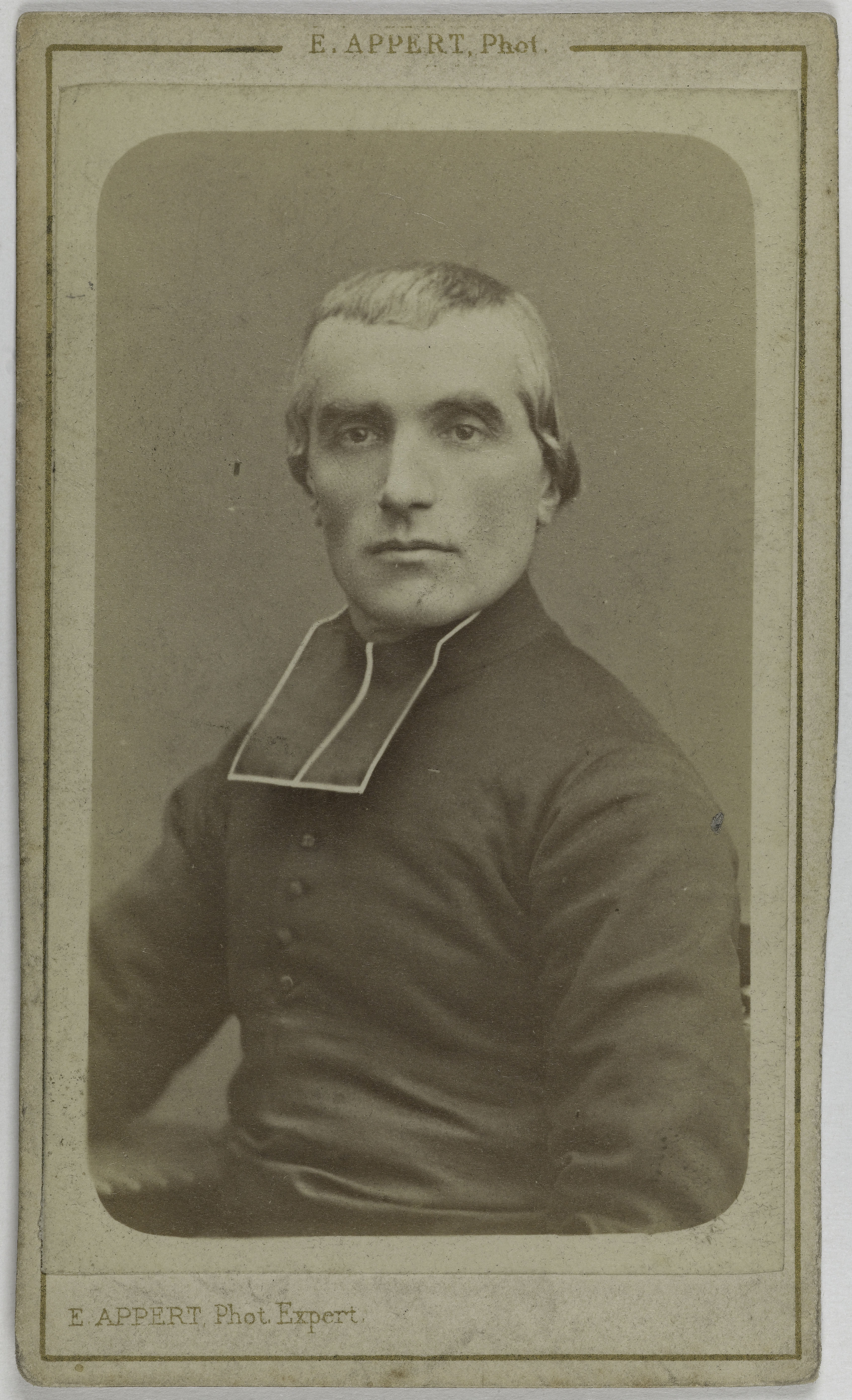 Ernest Charles Appert, Portrait de Perraud Adolphe, (1828-1906), (évêque d'Autun, cardinal)