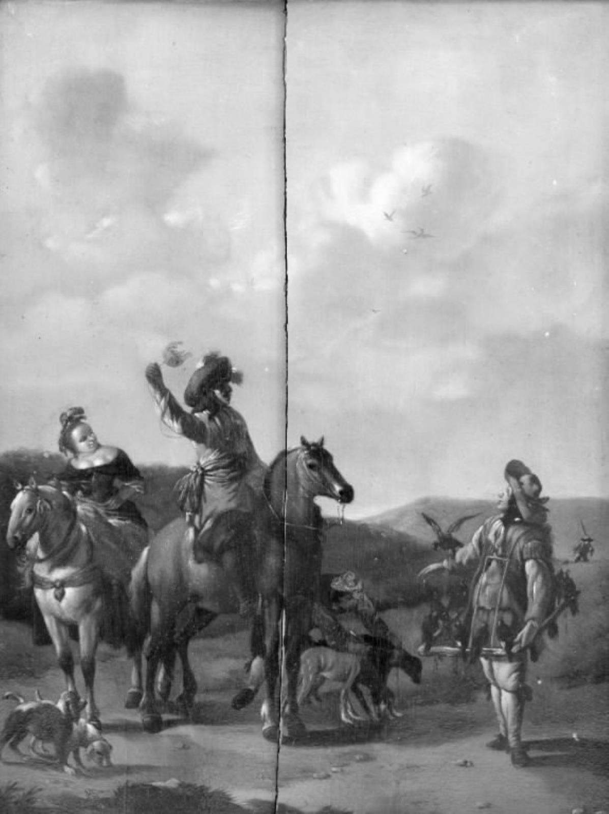Johannes Lingelbach, Jægere