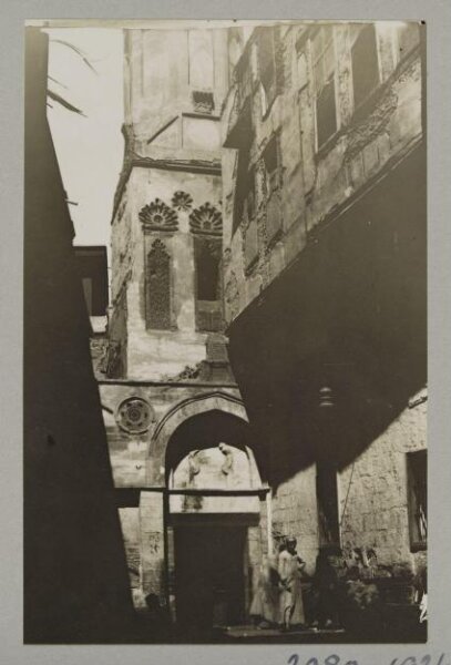 K.A.C. Creswell, Minaret of the mosque of Sayyidna al-Husayn, Cairo