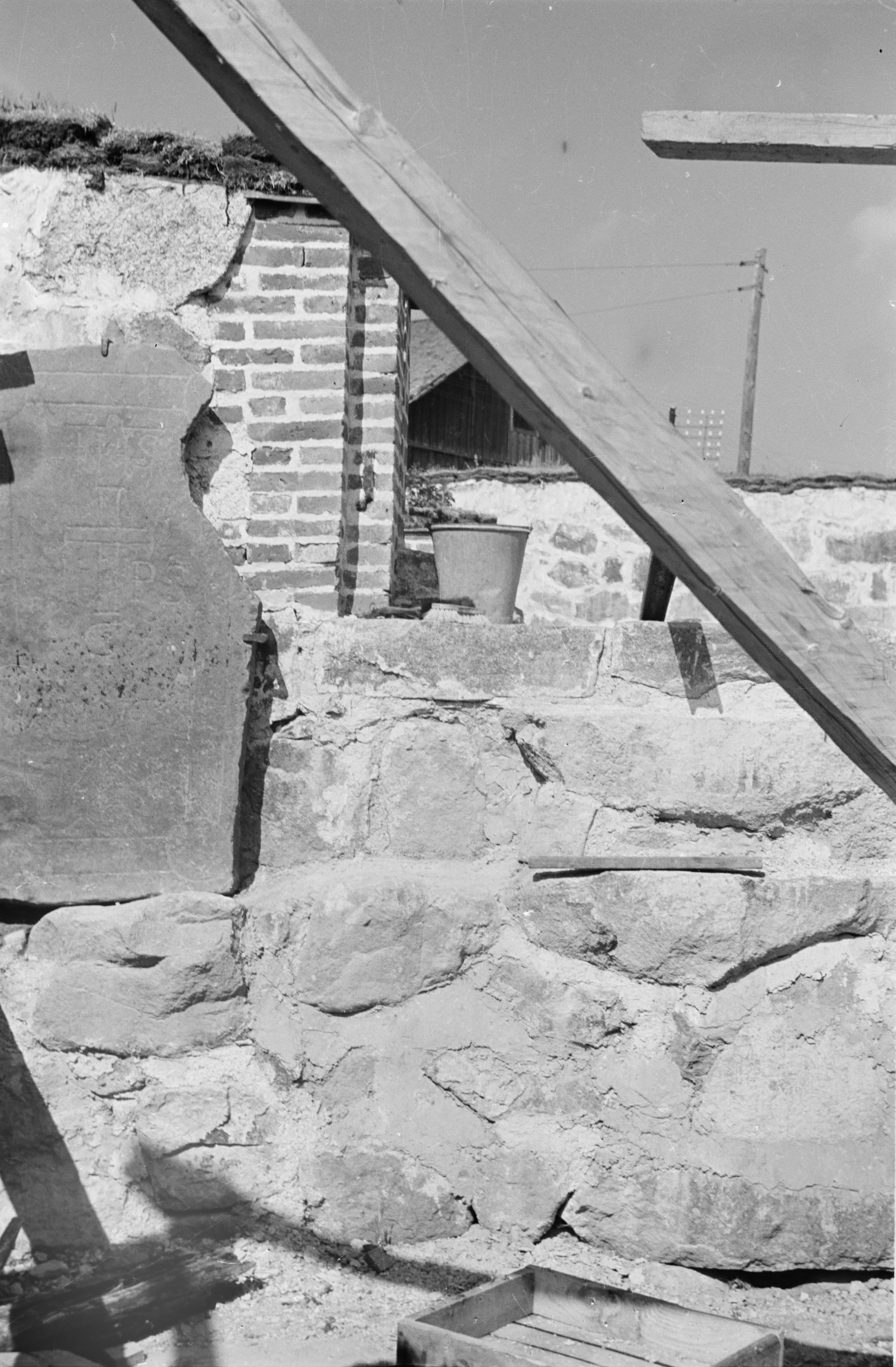 Bertil Berthelson, Nordingrå kyrkoruin
