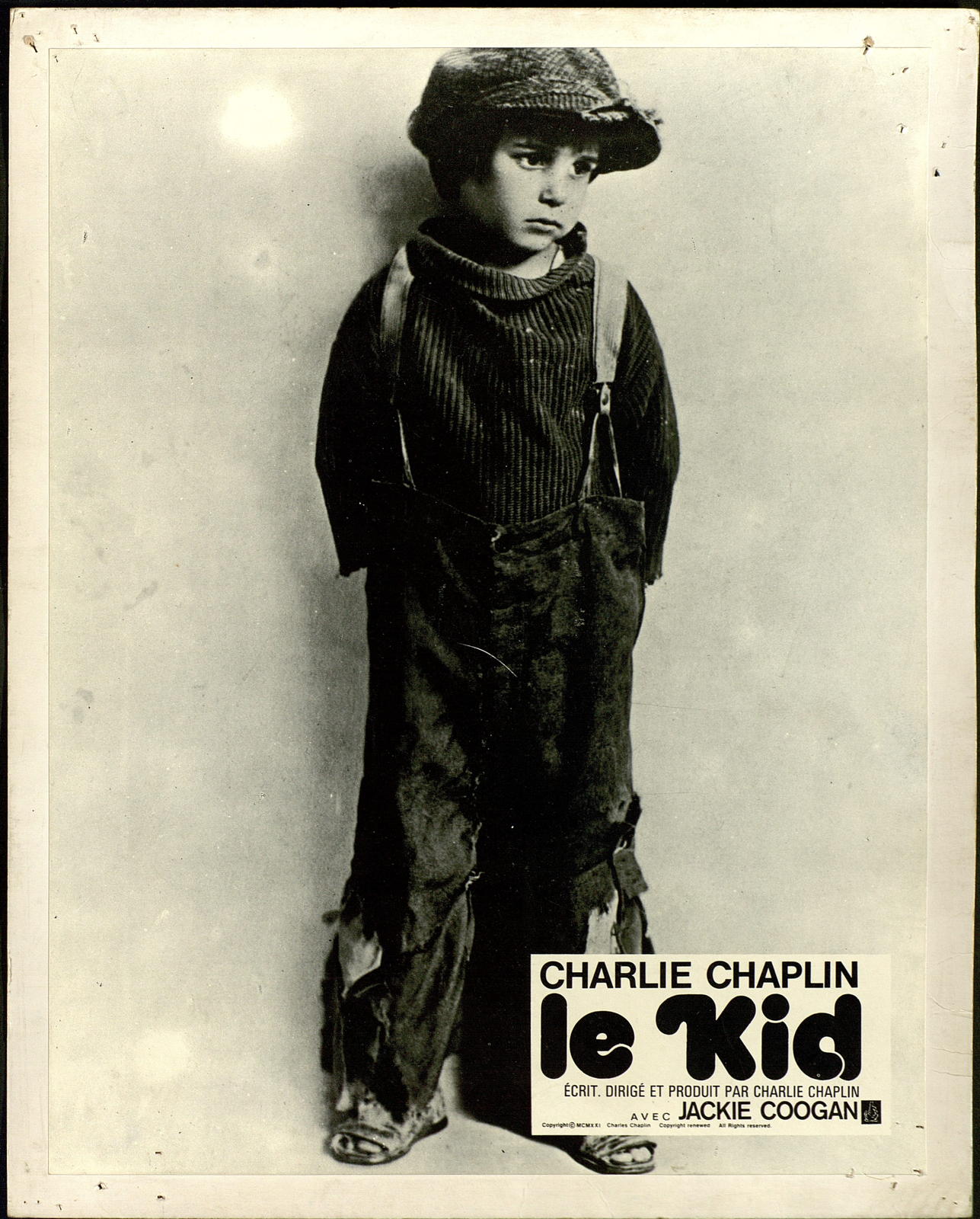 Desconegut, Charlie Chaplin. The Kid