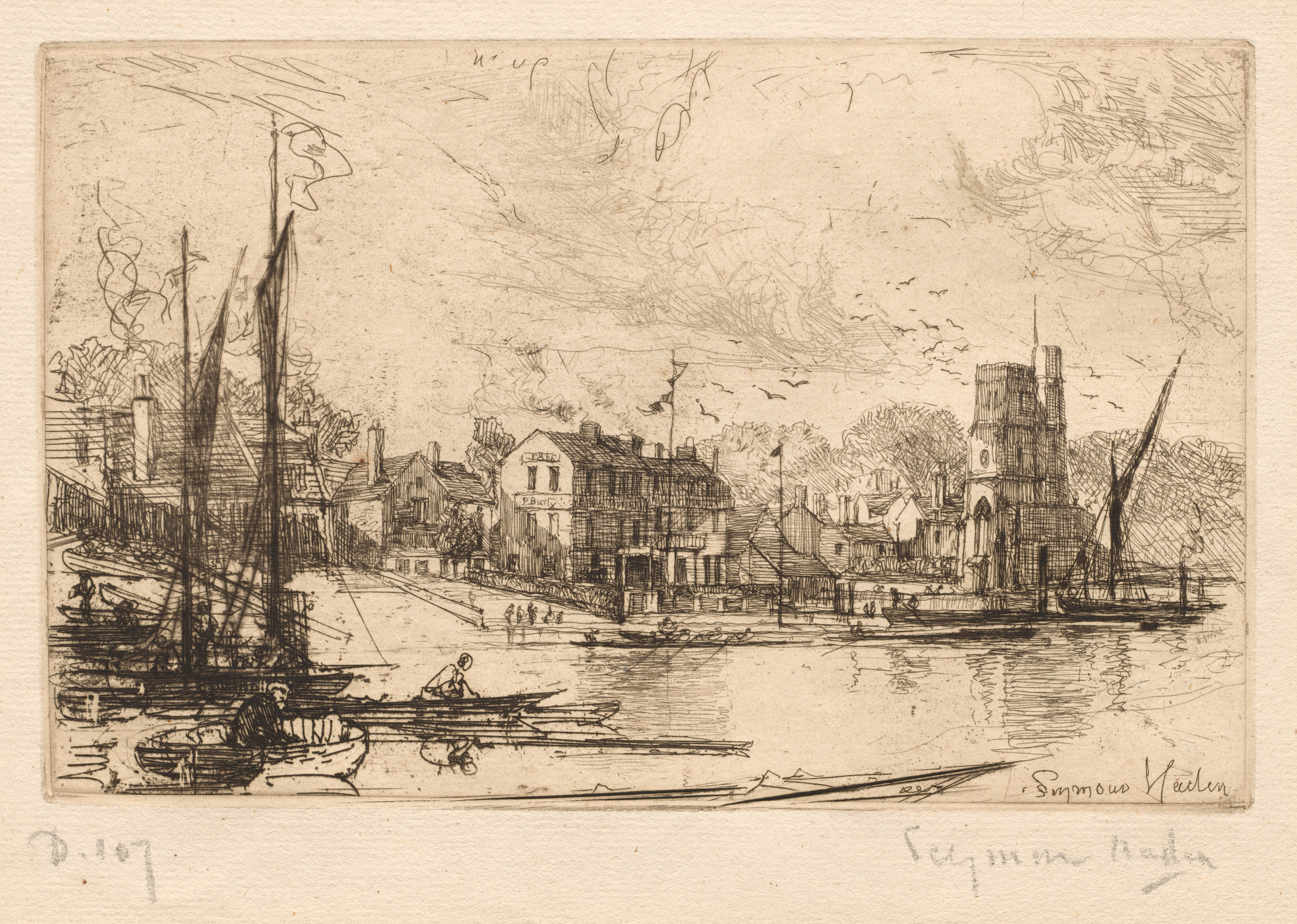 Francis Seymour Haden, Harry Kelly's, Putney