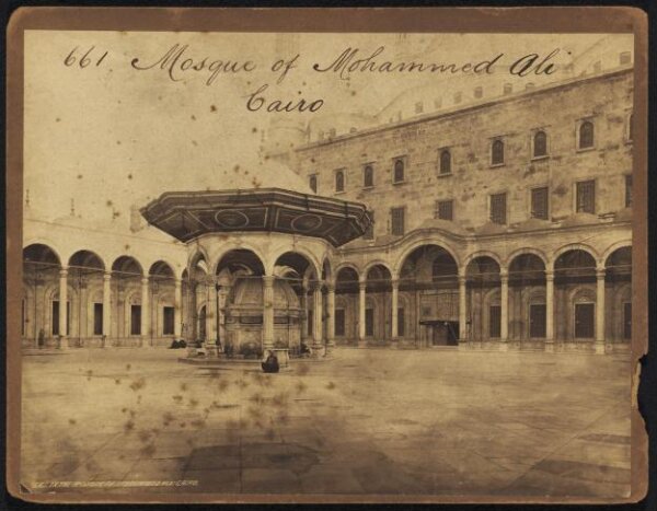 Francis Frith, Mosque of Mohammed Ali.  Cairo