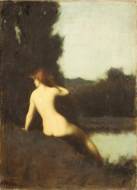 Jean-Jacques Henner, A Bather (Echo)