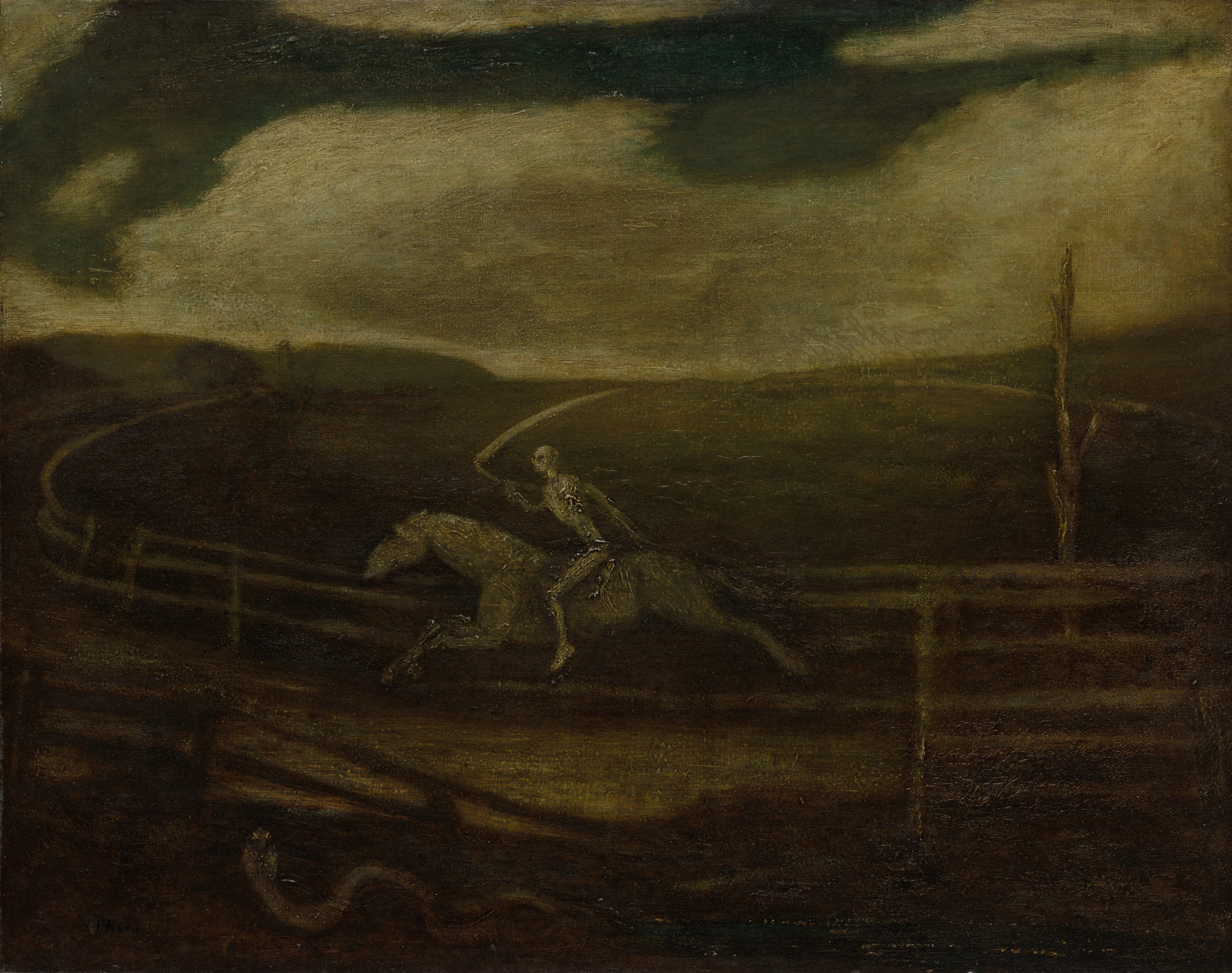 Albert Pinkham Ryder, The Race Track (Death on a Pale Horse)
