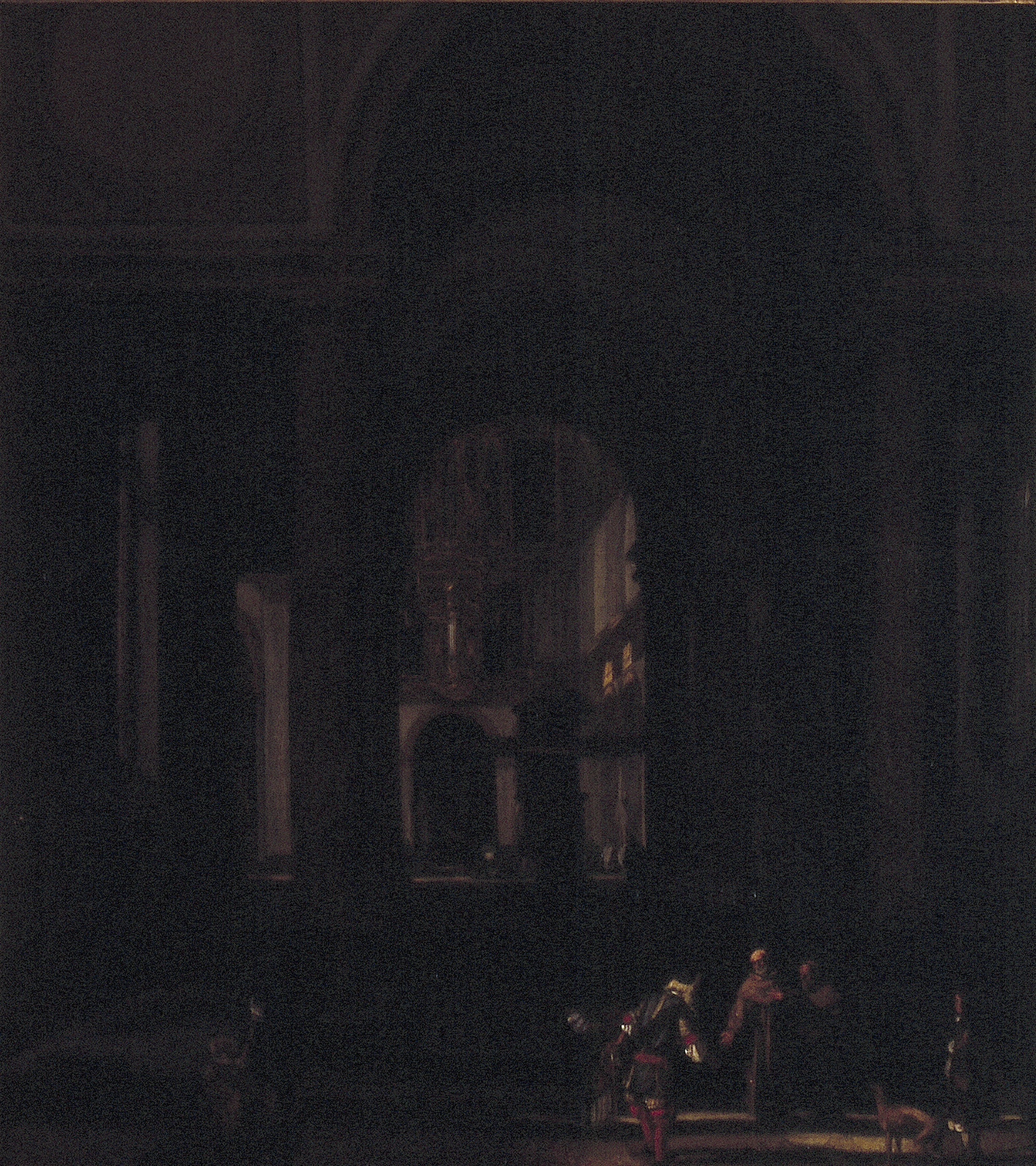 Emanuel de Witte, Interieur van een Renaissance kerk