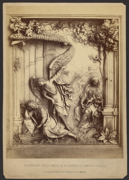 Carlo Naya, Bas Relief from the Church of Sts. John and Paul in Venice