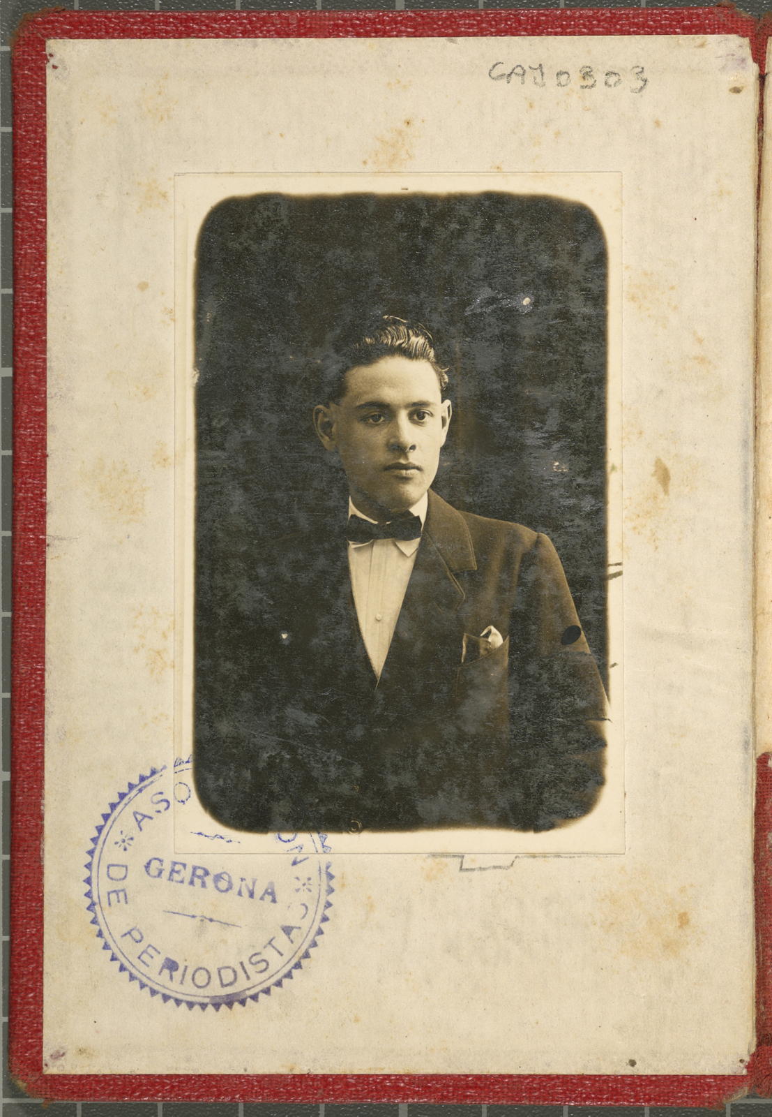 Desconegut, [Retrat de Miquel Planas Marull]