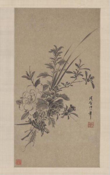 Xiang Shengmo, Bunch of Flowers With Calamus