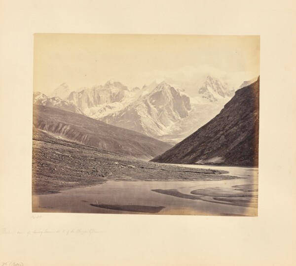 Samuel Bourne, Distant View of the Snowy Summits South of the Shigri Glacier