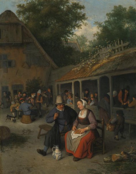 Cornelis Dusart, Country Inn