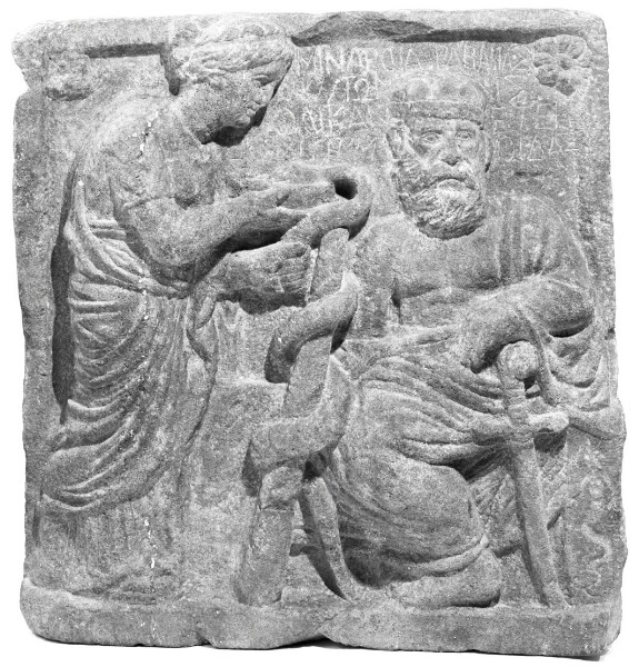 Unknown, Imitation of a Relief of Asklepios and Hygieia