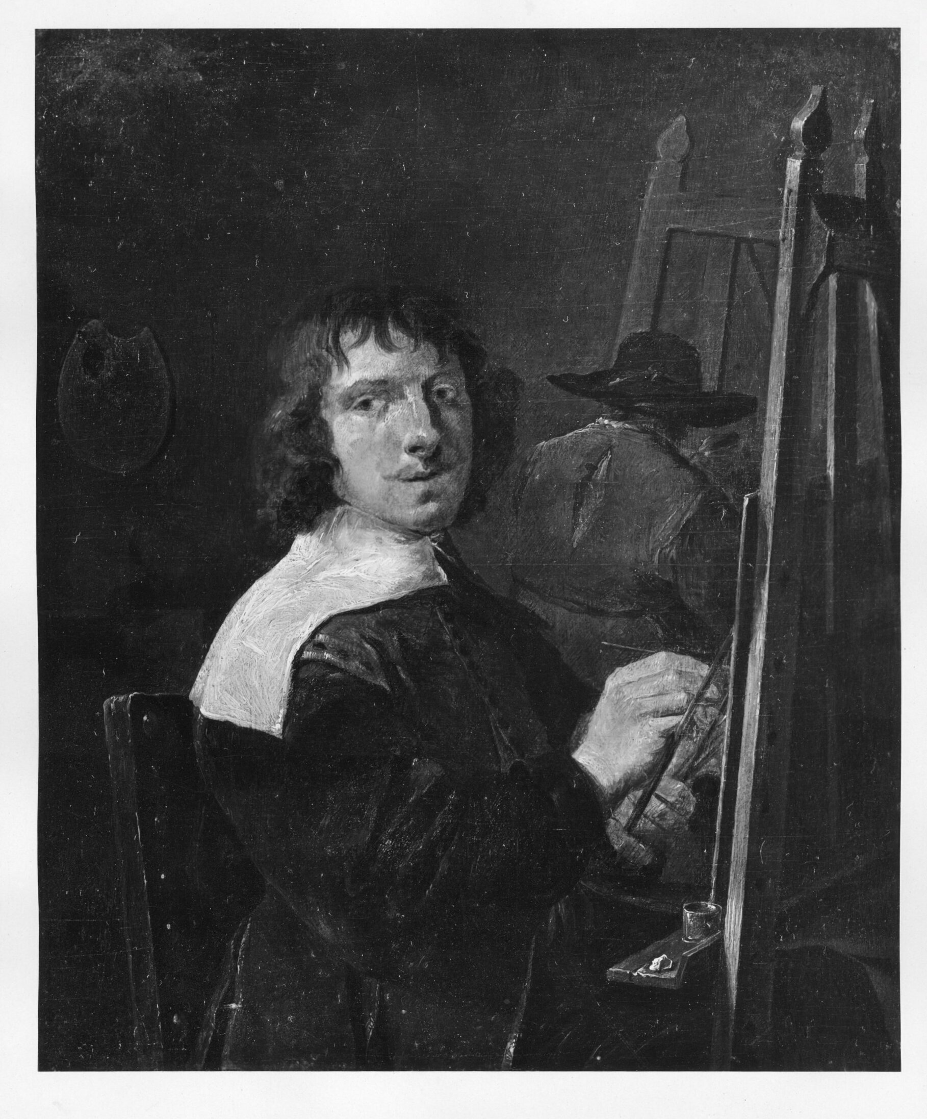 David Teniers the Younger, self - portrait ( ? ) as painter