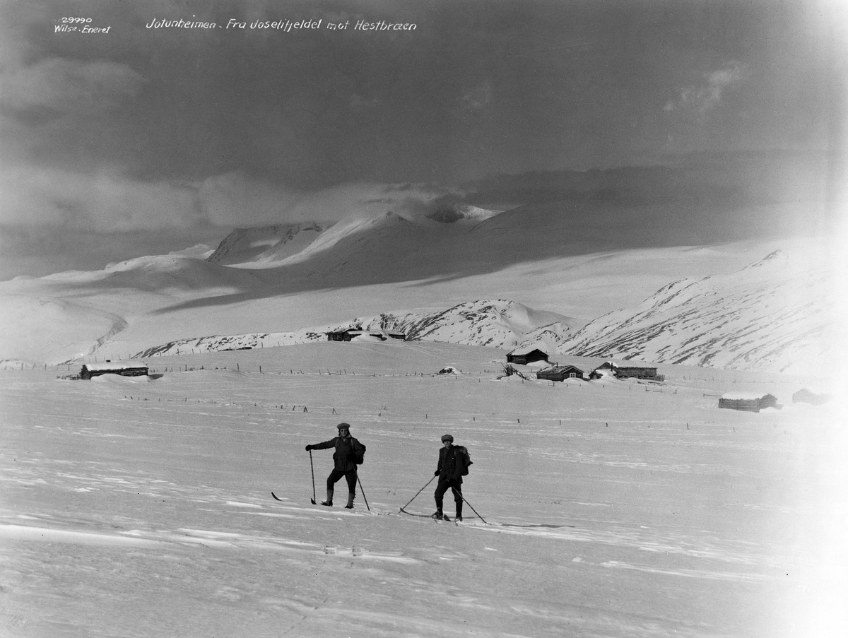 Anders Beer Wilse, Prot: Jotunheimen Vinter - Fra Joselifjeldet mot Hestbræen