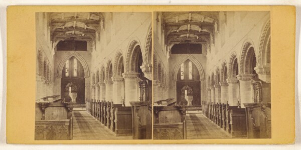 Unknown, [Interior of a church]