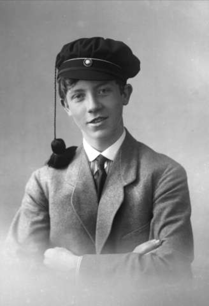 Gustav Borgen, Portrett, student Sverre.